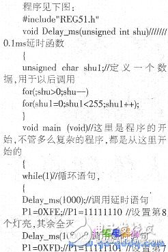 C程序语言在电路板上编写一组流水灯,C程序语言在电路板上编写一组流水灯,第3张