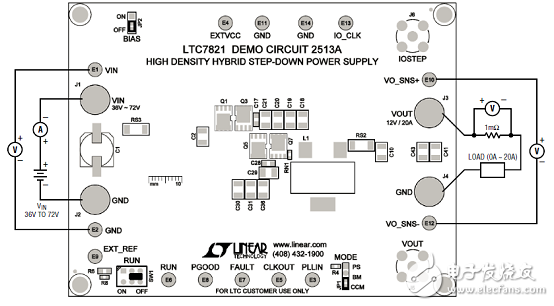 LTC7821主要特性以及演示板DC2513A主要指标,第6张