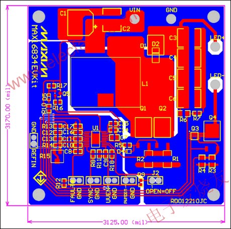 112W长串LED boost驱动器的全陶瓷电容方案,第3张