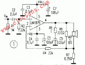 LM1875应用实验及电流反馈BTL电路设计,直流化电流负反馈OCL电路应用 www.elecfans.com,第2张