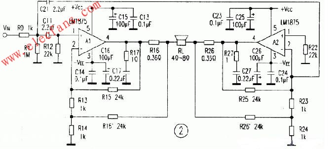 LM1875应用实验及电流反馈BTL电路设计,第3张