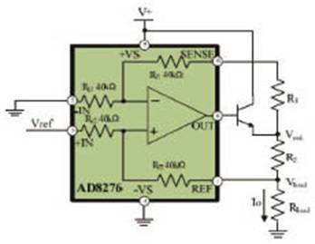 采用差动放大器AD8276实现精密电流源的优越性,第9张