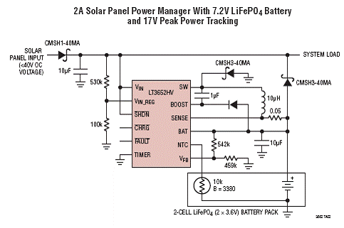 基于LT3652HV设计的太阳能电池充电技术,第4张