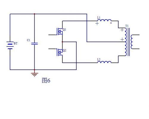 推挽逆变器中两开关管漏极产生尖峰的原因分析,第7张