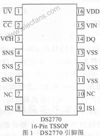 DS2770电池监测充电控制器的介绍及应用,第2张