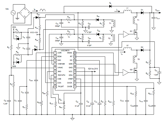 基于UCC28070设计的300W PFC高效电源方案,第6张