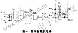 焊接机器人的整流电源单元的工作原理,晶闸管触发电路 来源：电子发烧友,第5张