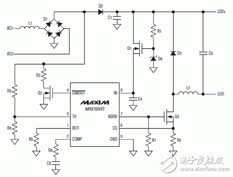 Maxim MAX16841最大化效率离线LED驱动解决方案,20111028113722295.gif,第6张