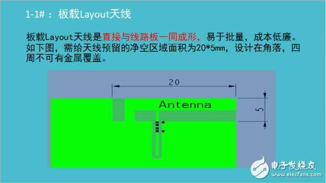 WiFi天线对PCB布局布线和结构的要求详解,三类内置天线,第3张