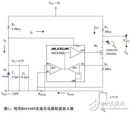 利用精密仪表放大器实现负压电流检测,第2张