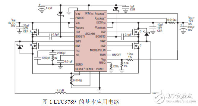 基于LTC3789芯片的高效同步升降压电源设计,基于LTC3789芯片的高效同步升降压电源设计,第2张