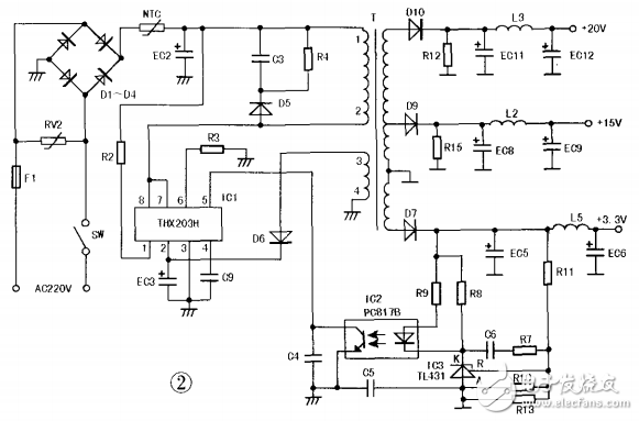 thx203h开关电源维修经验总结,thx203h开关电源维修经验总结,第3张