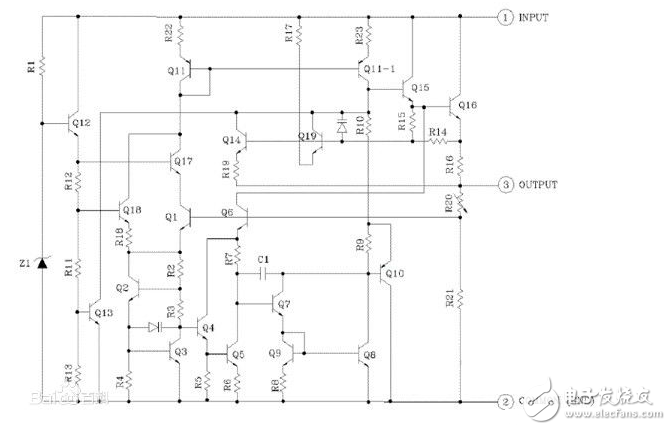 7805三端稳压电源内部电路图_7805三端稳压在电路运用中的注意事项,7805三端稳压电源内部电路图_7805三端稳压在电路运用中的注意事项,第2张