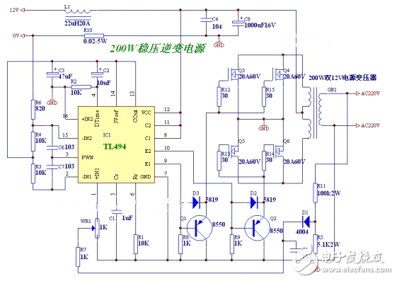 tl494简单逆变器电路分析,tl494简单逆变器电路分析,第5张