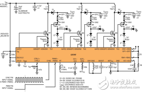 基于LT3797三通道LED驱动器的设计与实现,基于LT3797三通道LED驱动器的设计与实现,第2张