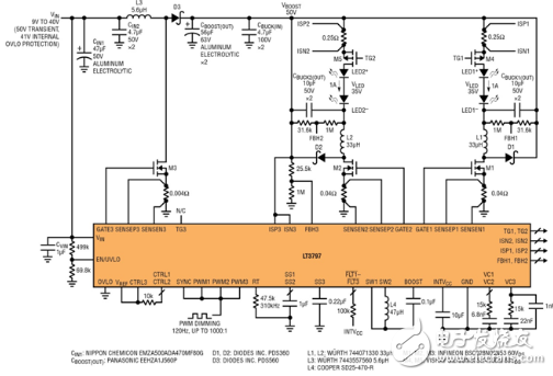 基于LT3797三通道LED驱动器的设计与实现,基于LT3797三通道LED驱动器的设计与实现,第3张
