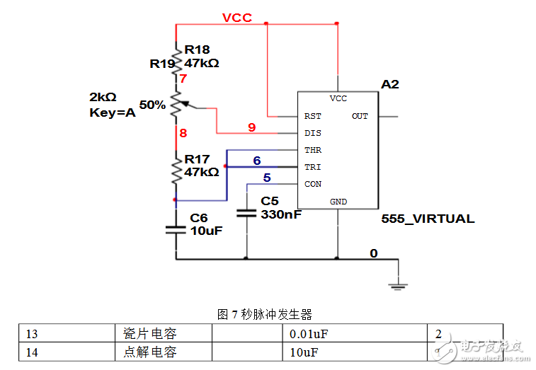 怎么利用555定时器产生1hz脉冲的方波发生器,怎么利用555定时器产生1hz脉冲的方波发生器,第7张