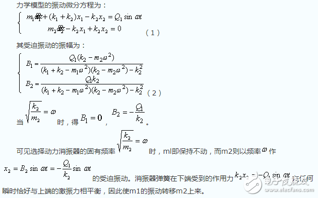 什么是虚拟仪器技术及减振实验系统技术分析,非线性分析一直以来广受关注，在这方面的研究也颇为不少，但是，如何最大限度提高求解的精度、提高求解时的效率，仍然需要进一步的探索。现代复合材料自本世纪40年代出现以来，已经得到了飞速的发展，应用极为广泛。因此，对复合材料力学性能的研究也日趋深入。本文笔者基于ANSYS程序对数码相机内部镜头托架结构进行了模拟分析，以此论证托架结构的刚强度。 　　2 ANSYS 的静力非线性分析 　　ANSYS的静力分析包括线性和非线性分析，而非线性分析涉及塑性，应力钢化，大变形，大应变，超d性，接触面和蠕变。论文检测。引起结构非线性的原因很多，一般可分为三种主要类型：状态变化（包括接触）；几何非线性；材料非线性。非线性问题需要一系列带校正的线性近似来求解，ANSYS程序通过牛顿—拉普森 (NR ) 平衡迭代法，在某个容限范围内迫使在每一个载荷增量的末端解达到平衡收敛。 　　3 复合材料的塑性理论 　　屈服准则：ANSYS采用Von-Miss屈服准则来计算结构的塑性变形，该准则是一种除了土壤和脆性材料外典型使用的屈服准则。表示如下： 　　⑴ 　　其中： ,  　　  　　流动准则：如果将Von-Mises屈服准则的函数形式推广到一般塑性加载情况，那么式⑴的函数就可以写成： 　　⑵ 　　其中的偏应力 　　⑶ 　　 是流动应力，它在屈服点上等于屈服应力，而后随应变硬化材料中塑性应变的增大而增加。 　　如果把理解为应力状态强度的表征，那么在超屈服之后由作用在一点的各个应力分量所组成的就称为等效应力，由塑性力学偏应力不变量不难得出： 　　⑷ 　　对应于就有一个等效塑性应变增量来构成由各应力分量所做的塑性功增量，即 　　⑸ 　　根据Drucker公设 　　⑹ 　　其中是塑性势函数的梯度，是比例系数 　　由此可以推导得出 　　⑺ 　　强化准则: 等向强化和随动强化。对Von-Mises屈服准则，等向强化表现为屈服面在所有方向均匀扩张。而随动强化表现为对应的两个屈服应力之间总存在一个的差值。 　　4 数码相机内部结构的模拟分析 　　 笔者结合数码相机使用性能要求，对数码相机内部的零部件结构刚强度进行模拟计算。 　　 数码相机以其性能优越，携带方便而深受消费者的喜爱。因此，设计时在保证上述优点的情况下，应保证其内部结构紧凑，避免干涉，各部件之间搭配协调。 　　4.1 镜头托架的模拟分析 　　 镜头是数码相机的“心脏”， 设计时必须根据镜头形状尺寸来布置内部结构，因此，镜头托架的结构设计很重要。论文检测。 　　 图1是某款数码相机镜头托架与镜头的装配关系图, 精度要求很高。此处，该结构的分析是基于配合精度相对较低的假设之上的。 　　 　　从图1不难看出, 镜头托架在 　　数码相机内部受力复杂，分析比较 　　困难。因此，我们摒弃常规的算法， 　　 　　采用极限载荷法。即忽略那些对分 　　析结果影响不大的约束，即可以把 　　所有载荷看作是直接加载在托架的 　　某一特定需要分析的部位。这样处 　　理后的模型无论是精度和求解效率 　　上都有所提高。 　　图1 　　如图2，分析时采用Solid185单元, 智能自由网格划分, 网格精度定为五级。为了提高分析的精度和加快求解的效率,建模时我们经过初步判断，对远离分析区的结构进行了优化，也即尽量减少远离承载区的棱角及不规则体的数目，从而优化结构单元。论文检测。 　　图2 　　材料常数 　　托架材料： 　　PC+玻纤（玻纤含量25％） ，  　　拉伸强度为，弯曲强度为, 　　压缩强度为，弯曲d性模量为 　　4.2 材料特性的相关设定 　　 由于托架材料是纤维增强型的，对于此类材料，纤维的取向非常重要，一般分析时是根据纤维的方向，纤维的长度来设定分析的依据。 　　一种材料，可以视为均质的，也可以视为非均质的，这主要取决于分析时观察问题的尺度。对于复合材料，由于存在可以从界面区分的相和叠层，一般认为是非均质的。但是，分析的尺度继续扩大以后，它又可以用等效的均质体来代替。此时，颗粒复合材料和方向随机分布的短纤维复合材料可认为是各向同性的，而纤维规则排列的复合材料，通常是各向异性的。因此，我们假定托架材料是短纤维增强型的的，纤维增强方向是随机分布的，也即托架材料特性是各向同性的。 　　4.3 数码相机正常放置情况下的强度、刚度的分析  　　这里笔者分析了一下数码相机正常放置状态下托架结构的受力状态。  　　图3是托架结构的受力云变图, 它表示托架结构在承载时所受的平均应力，图形下方是各颜色所代表的应力区间。 　　SMX , 表示托架结构承载时的最大应变量 　　，表示托 　　架结构承载时的最大应力 　　图3 　　图3清晰的反映了镜头托架在相机中的承载应力图，从图中我们不难看出最大应力发生在托架一侧腰间的小孔附近。从图中的应力云变图可以看出，托架承载情况基本达到预期的效果，也基本反映了托架在相机中的受力情况。对于数码相机之类轻便型的电子产品，由于结构本身承载负荷小，采用的复合材料性能优越，因此，设计时一般仅关心结构所受的最大应力应变。设计人员根据分析结果，结合模具设计的要求，再做相应的调整，就可以设计出颇为满意的结构。从结果我们不难看出其最大应力小于材料的应力极限，考虑到注塑模具的成型性能的要求，对于此托架结构我们不再作结构上的调整，其设计形式完全符合设计要求。 　　5 结束语 　　本文着重对数码相机镜头托架进行了非线性分析，阐述了复合材料尤其是纤维增强型复合材料的分析方法。当然，本文的材料特性是基于各向同性基础上的，对于各向异性的纤维增强型材料的分析，还有待进一步探索。,第3张