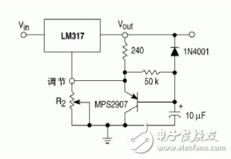 LM317稳压器介绍、引脚图、参数、工作原理及应用电路图,LM317稳压器介绍、引脚图、参数、工作原理及应用电路图,第11张