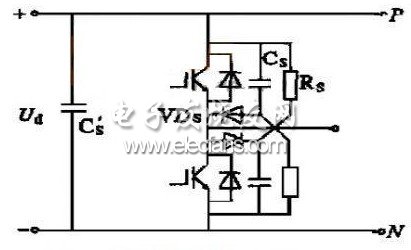 逆变桥臂的缓冲电路图,逆变桥臂的缓冲电路图,第2张