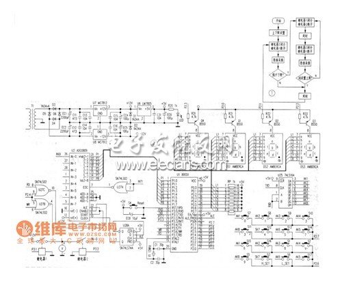 基于ADC0809的无线座机充电电池设计,第2张