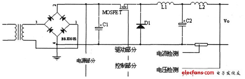 一种可视化智能充电机的设计,主充电路,第3张