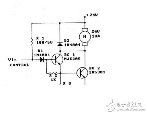 电机驱动电路的作用与电路原理图,第2张