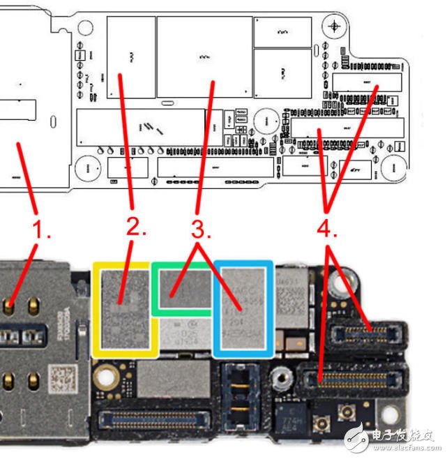 iPhone8主板原理图曝光 蜂窝信号放大器采用全新设计,第2张