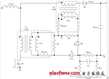 平均电流模式控制的电流检测变压器电路设计,第2张