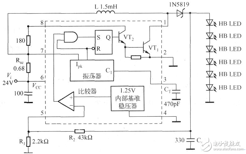 mc34063升压电路图大全（十款模拟电路设计原理图详解）,mc34063升压电路图大全（十款模拟电路设计原理图详解）,第12张