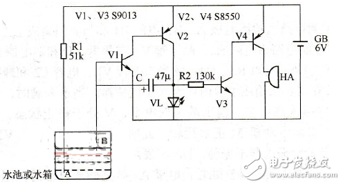 简易水位报警器制作_制作简单的水满报警器,简易水位报警器制作_制作简单的水满报警器,第4张