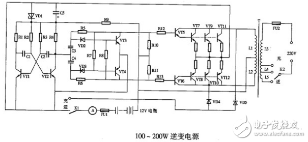 交流转直流电路图大全（逆变电源升压电源交流直流转换器）,交流转直流电路图大全（逆变电源/升压电源/交流直流转换器）,第4张