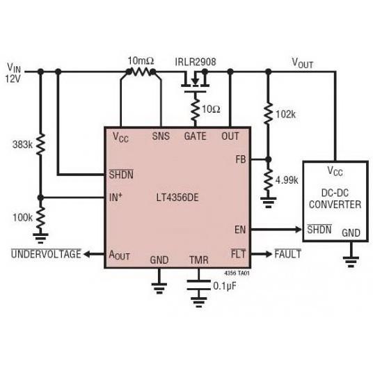 4A、12V 过压输出稳压器,第2张