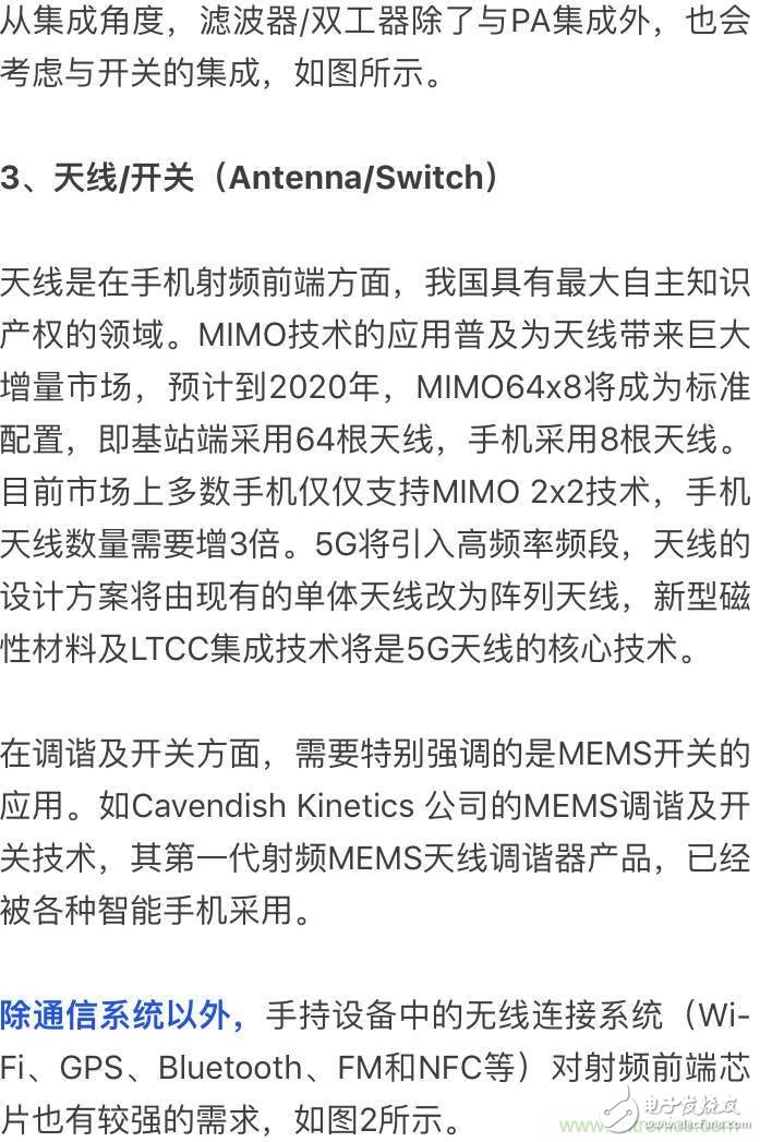 一文让你完全掌握关于手机射频芯片知识！,一文让你完全掌握关于手机射频芯片知识！,第4张