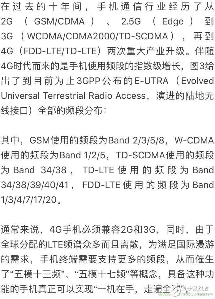 一文让你完全掌握关于手机射频芯片知识！,一文让你完全掌握关于手机射频芯片知识！,第6张