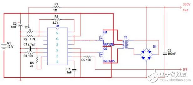 两款irf3205逆变器电路图,两款irf3205逆变器电路图,第3张