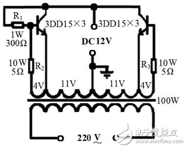 60v转220v逆变器的电路制作（六款逆变器电路设计原理图详解）,60v转220v逆变器的电路制作（几款逆变器电路设计原理图）,第3张