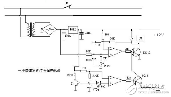 12v过压保护简单电路图大全（四款模拟电路设计原理图详解）,12v过压保护简单电路图大全（四款模拟电路设计原理图详解）,第5张