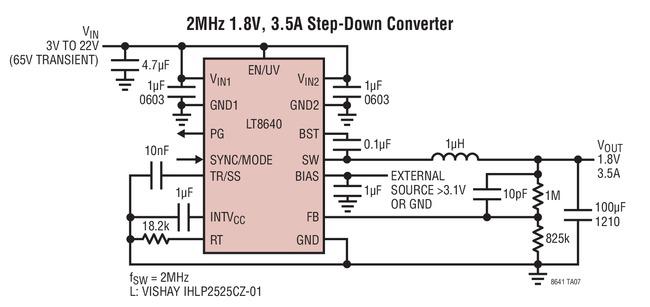 具2.5μA静态电流的65V、3.5A同步降压型Silent Switcher,具2.5μA静态电流的65V、3.5A同步降压型Silent Switcher,第2张