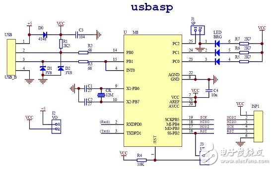 单片机USB-ISP下载线制作详细教程,单片机USB-ISP下载线制作详细教程,第2张