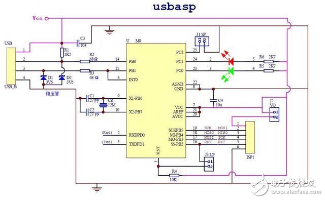 单片机USB-ISP下载线制作详细教程,单片机USB-ISP下载线制作详细教程,第5张