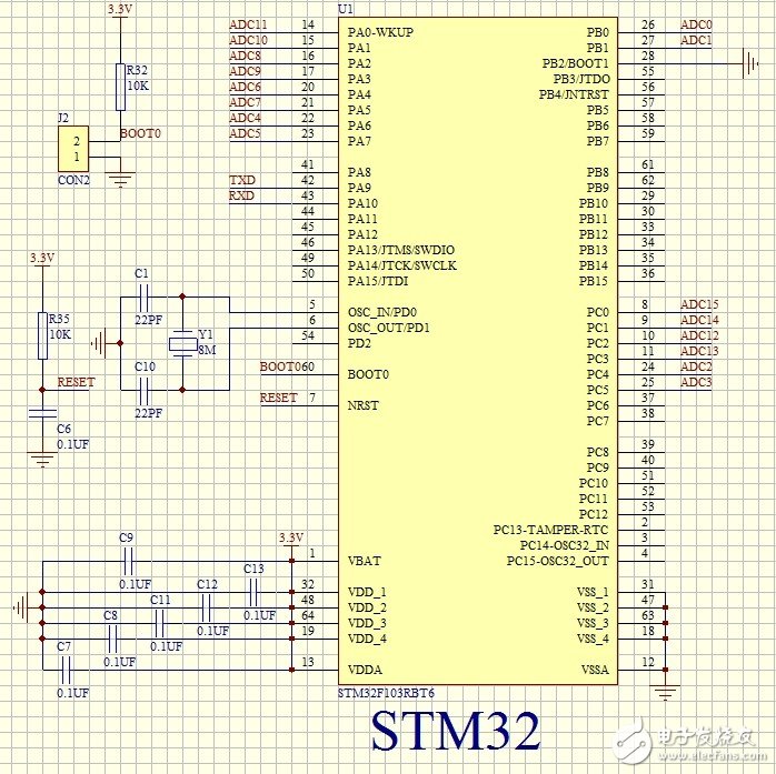 介绍一种关于STM32 ADC 多通道16路电压采集技术,介绍一种关于STM32 ADC 多通道16路电压采集技术,第2张