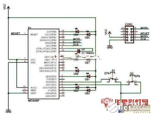 LED灯控制器设计，ATMEGA8系列,LED灯控制器设计，ATMEGA8系列,第3张