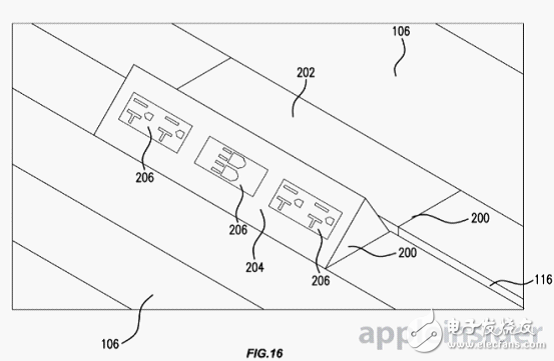 苹果新专利 直营店隐藏接口展示桌,第2张
