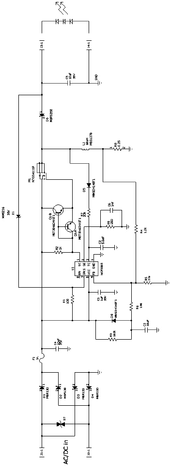 用MR16LED替代1W至5WLED驱动器设计参考,第6张