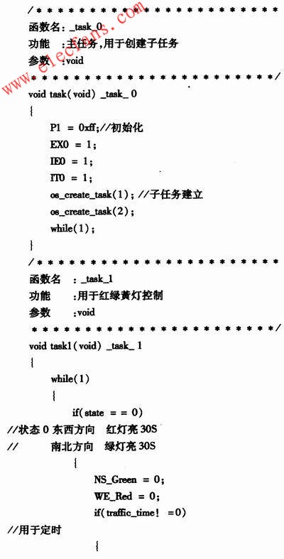 基于RTX51实时 *** 作系统的交通灯控制系统的设计,第3张