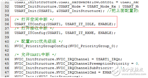 STM32串口接收不定长数据原理与源程序,STM32串口接收不定长数据原理与源程序,第4张