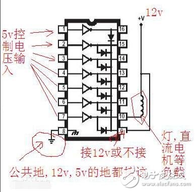 uln2003和51连接电路分析,uln2003和51连接电路分析,第3张