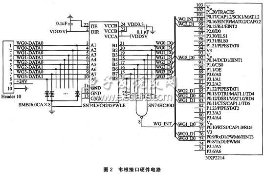 NXP2214实现多路韦根信号采集硬件设计,韦根接口硬件电路,第3张