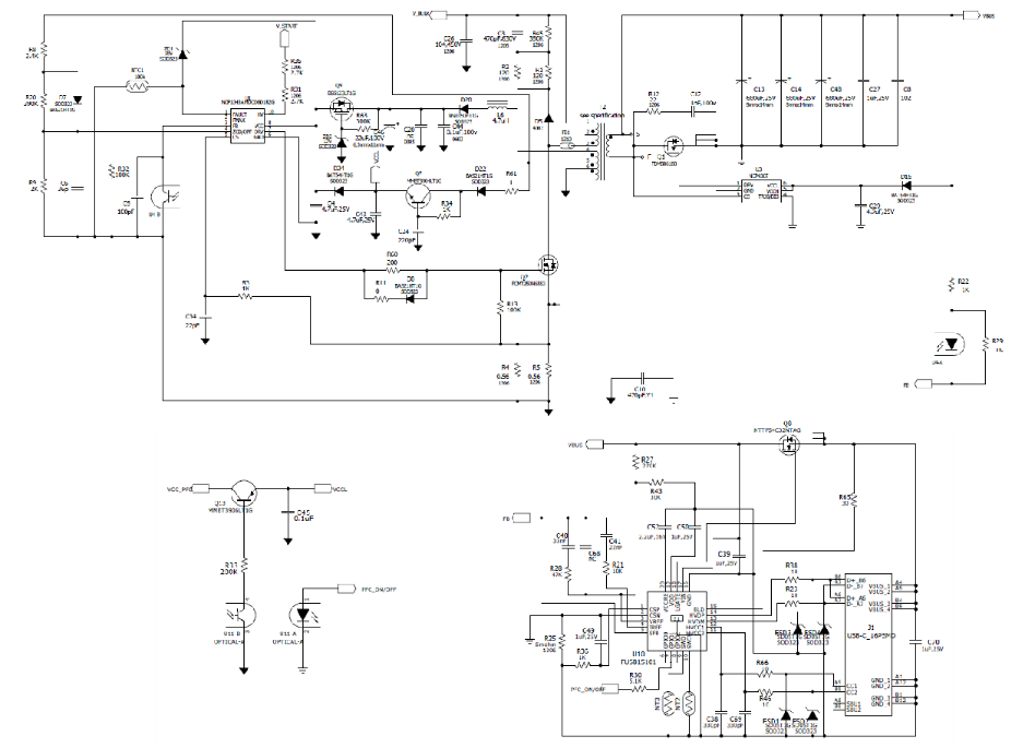 100W USB PD适配器参考设计方案,d60a72c6-0f2e-11ed-ba43-dac502259ad0.png,第4张